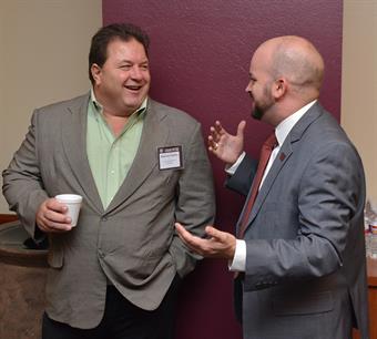 Brent Dore and Darren Turley at the Texas A&M Law Review agriculture symposium