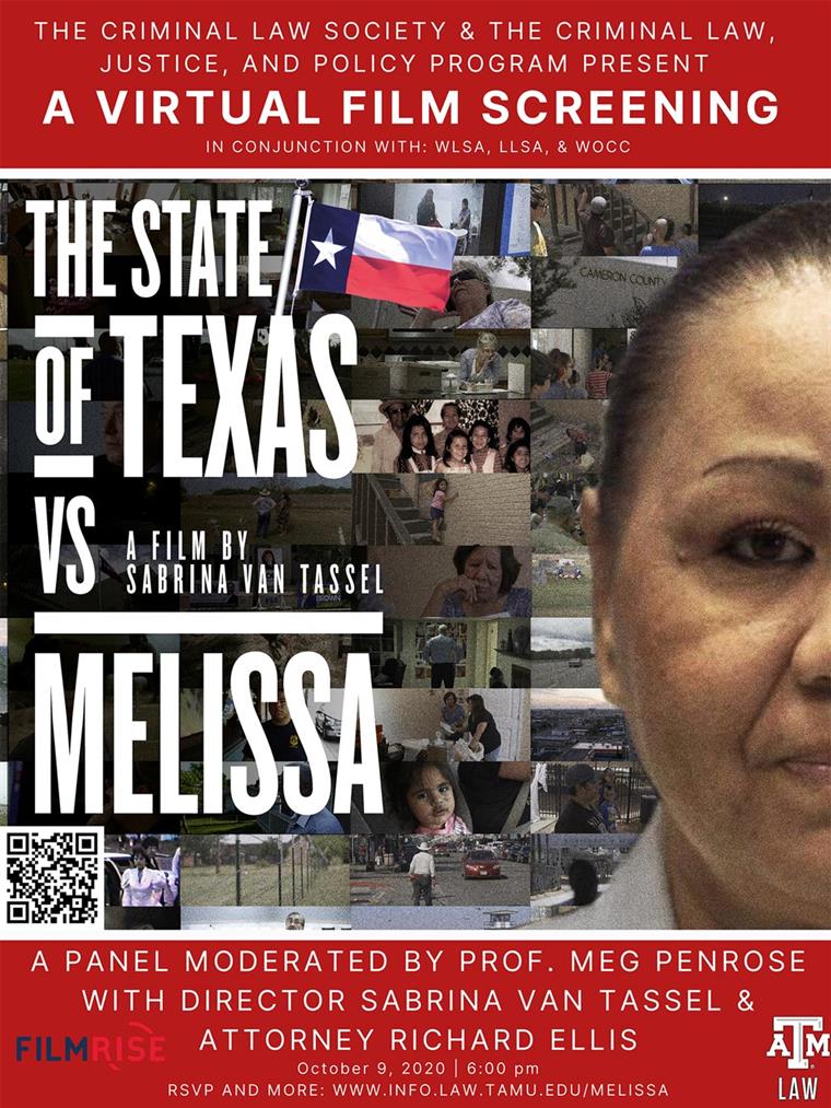 State v Melissa film discussion flier