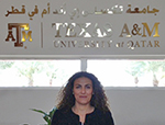 Texas A&M Law School professor Sahar Aziz attends the Doha Forum and visits TAMU Qatar
