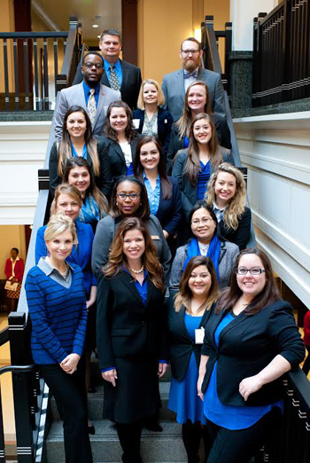 Texas A&M School of Law Students at National Adoption Day in Tarrant County