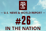 TAMU Law ranks 26th