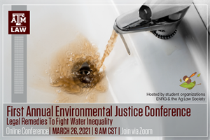 Environmental Justice dirty water in sink